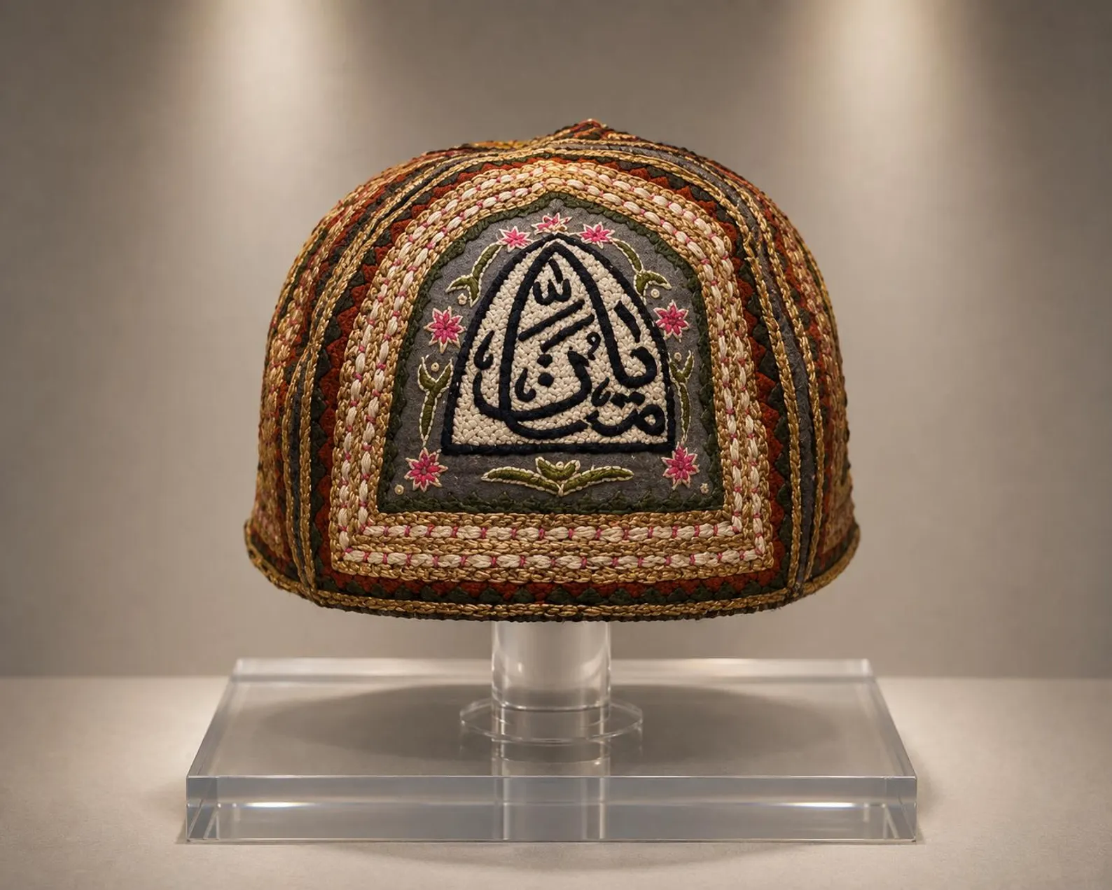 Ottoman Islamic  handmade sufi or dervish Cap